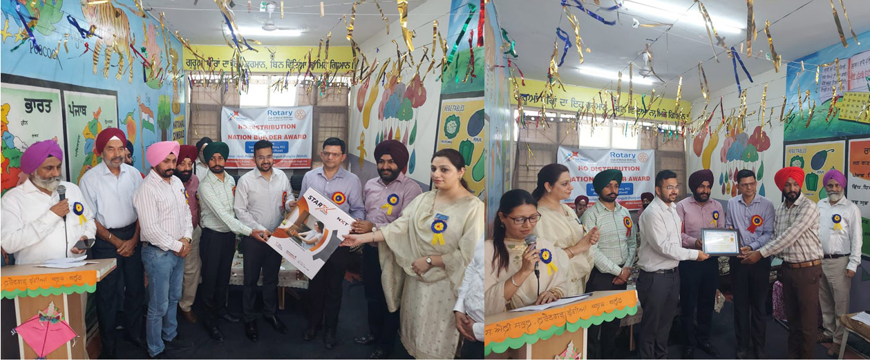 Rotary Mohali Midtown hands over 20 RO Systems to Govt Schools